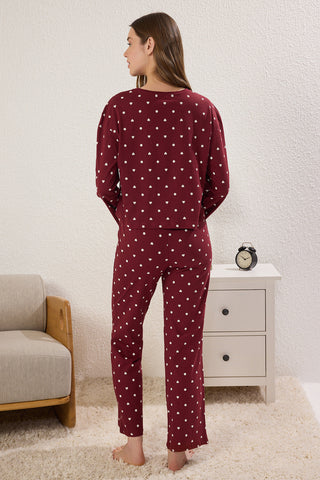 Pidžama THMAW25PT00039 - bordo [djesi-src-c0d2268493a1d0ed578669039daa3ab5a0f87003dcf4b96637cf664f49a91bce]