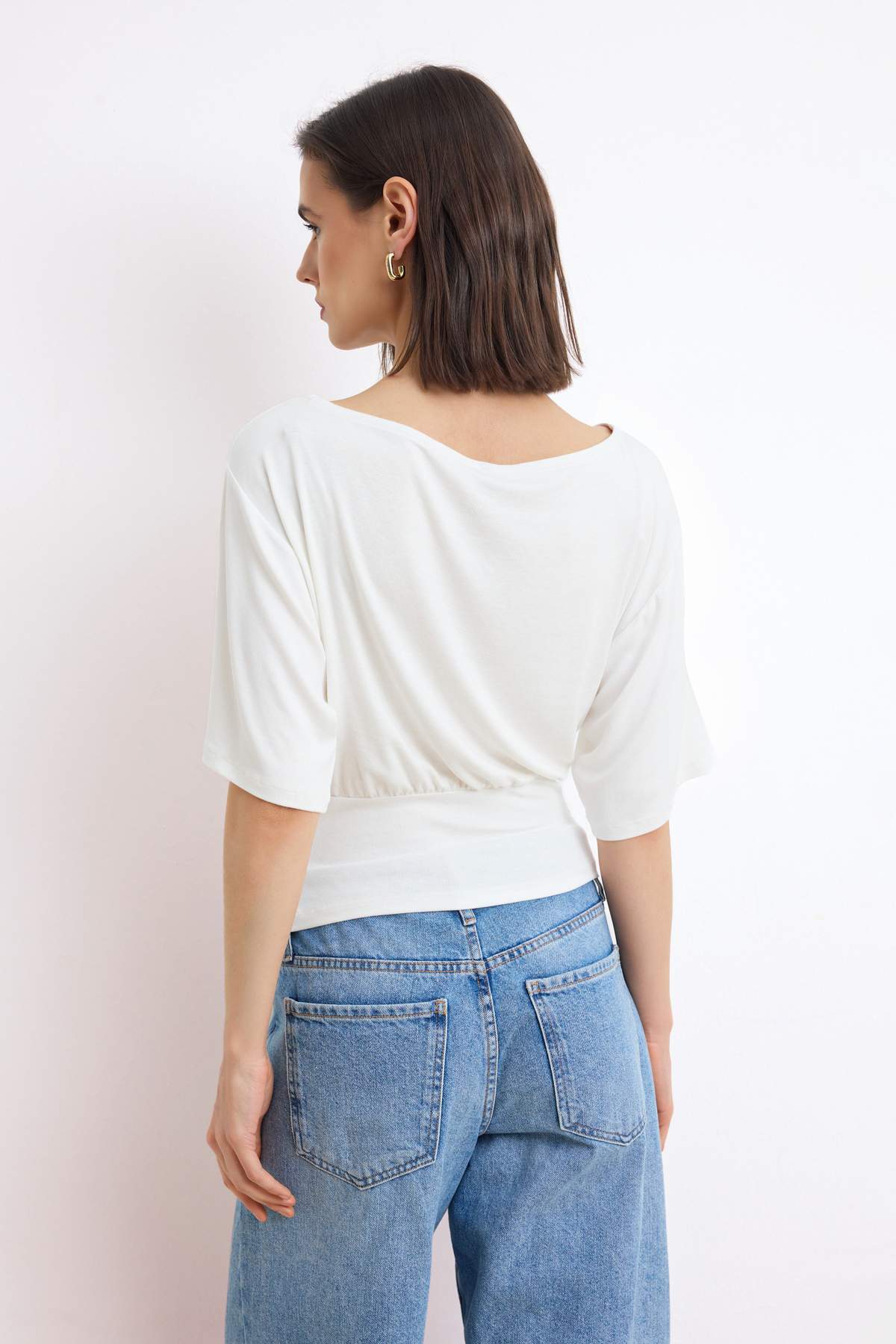 Bluze TWOSS26BZ00097 - ekru