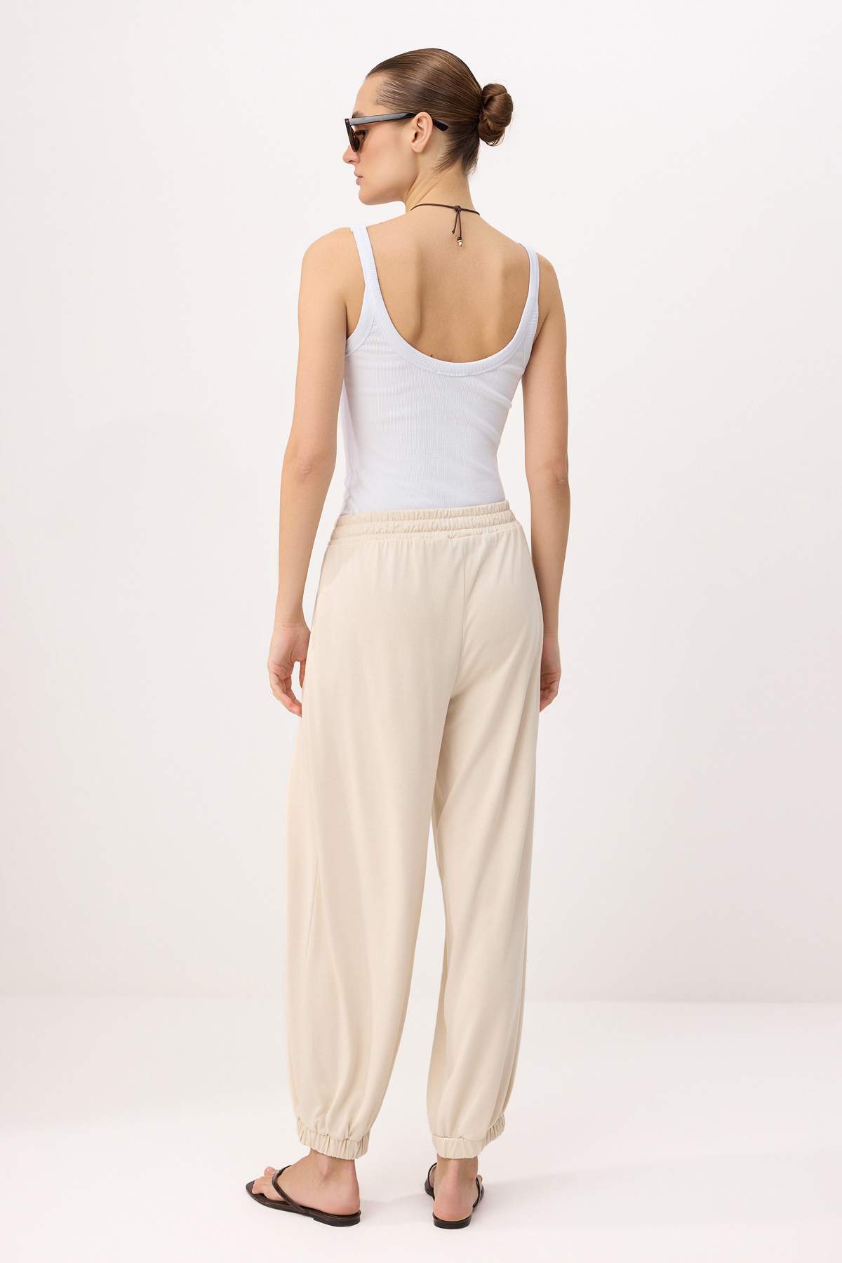 Pantalone TWOSS26PL00040 - kamen [djesi-src-9f4f548112266c79ae0c58857d756e977311e7faaa690c29fe040cd2b2ccac9d]