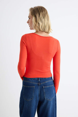 Bluze TWOAW27BZ00170 - crvena