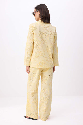Pantalone TWOSS26AU00066 - žuta