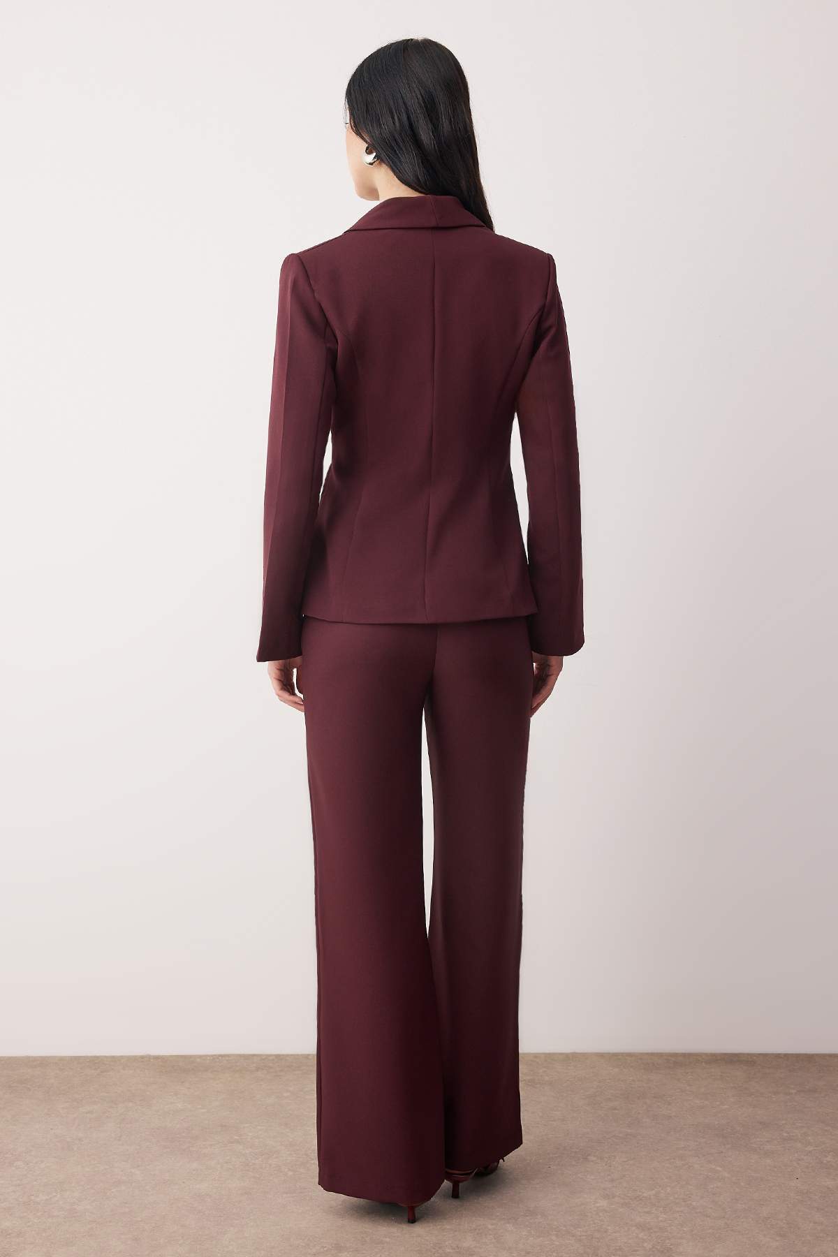 Pantalone TWOAW26AU00145 - šljive