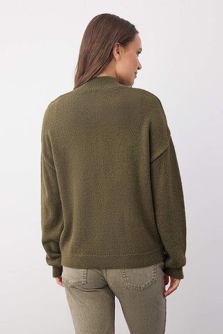 Džemper TWOAW26KZ00074 - khaki