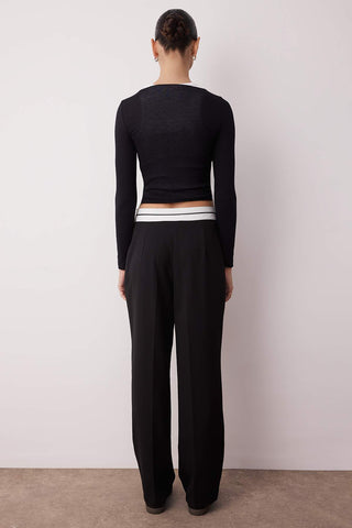 Pantalone TWOSS23PL00150 - crna [djesi-src-89641039a8bbcf7fe21c785a88a1779591196d25d0ff0a640704fb2abacc50d9]