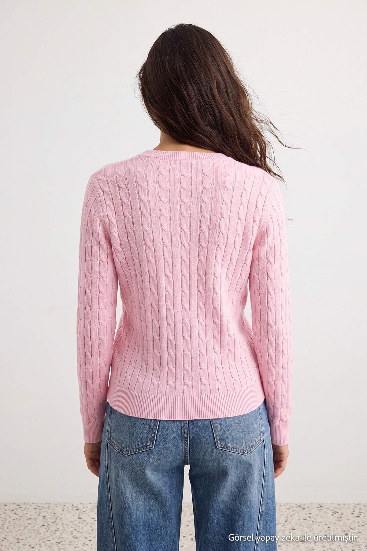 Džemper TWOAW26KZ00259 - roze