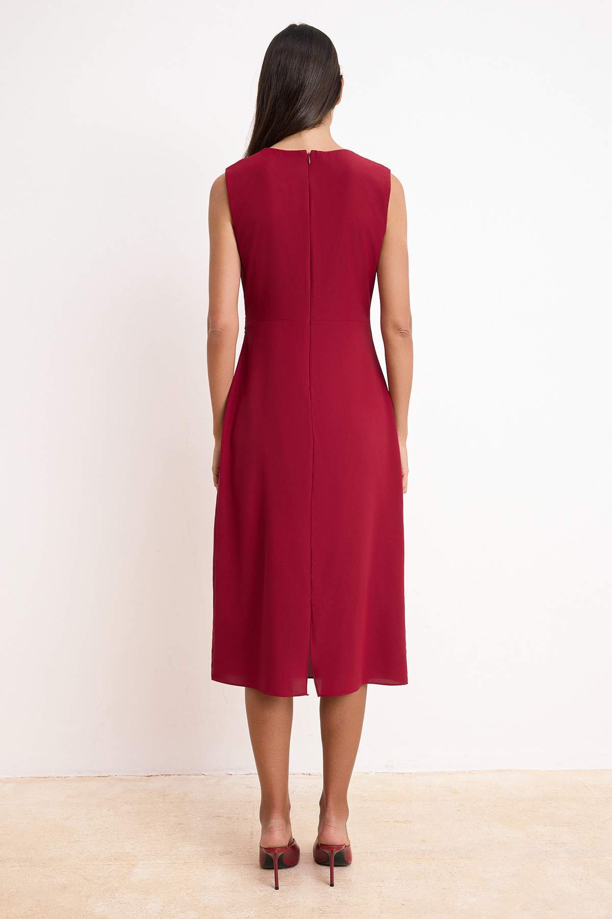 Haljine TWOSS25EL00204 - bordo