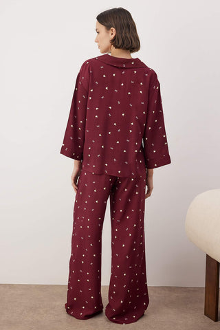 Kosulje THMAW26PT00065 - bordo