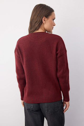 Džemper TWOAW26KZ00065 - bordo [djesi-src-5a4532543c0b911ff0c52dc33ef5618675478b29a2f9fac5a3a5329940fd17a7]