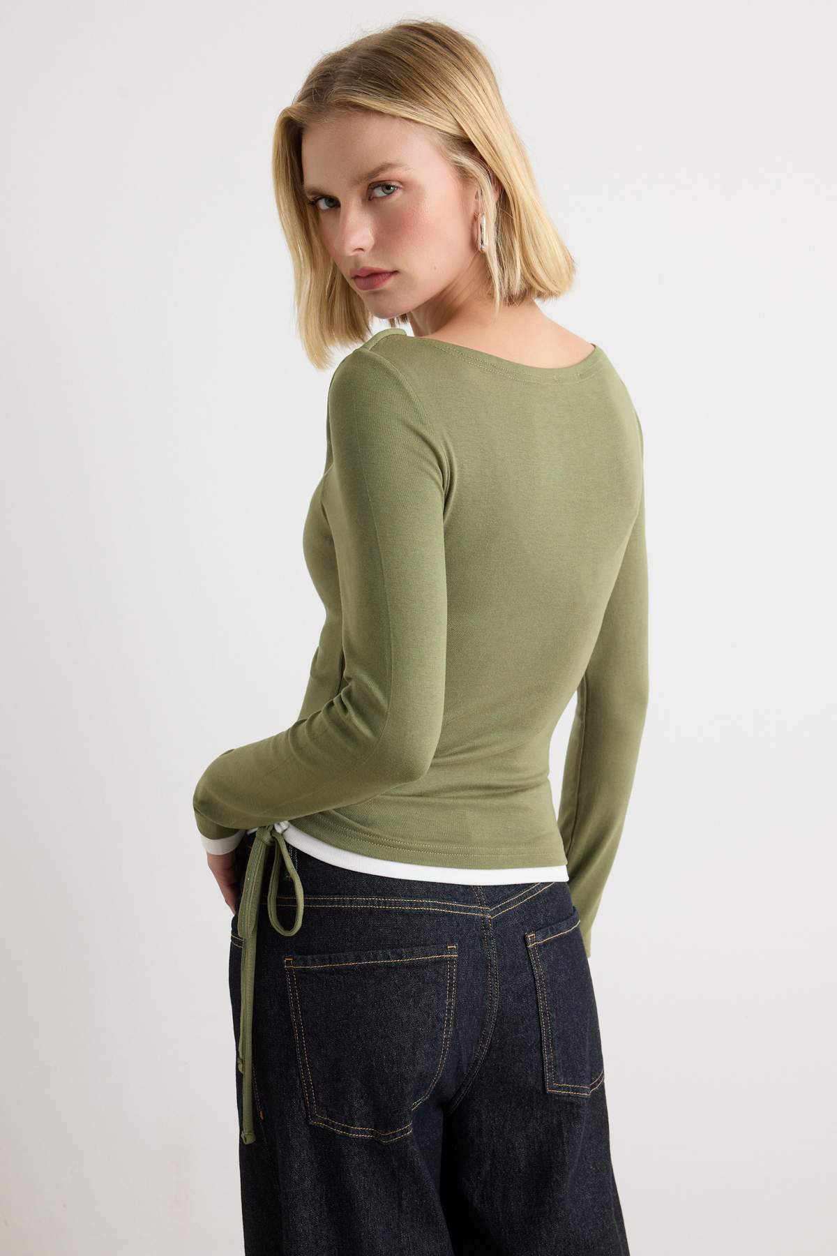 Bluze TWOAW27BZ00030 - kaki