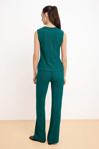 Pantalone TWOAW26AU00083 - zelena