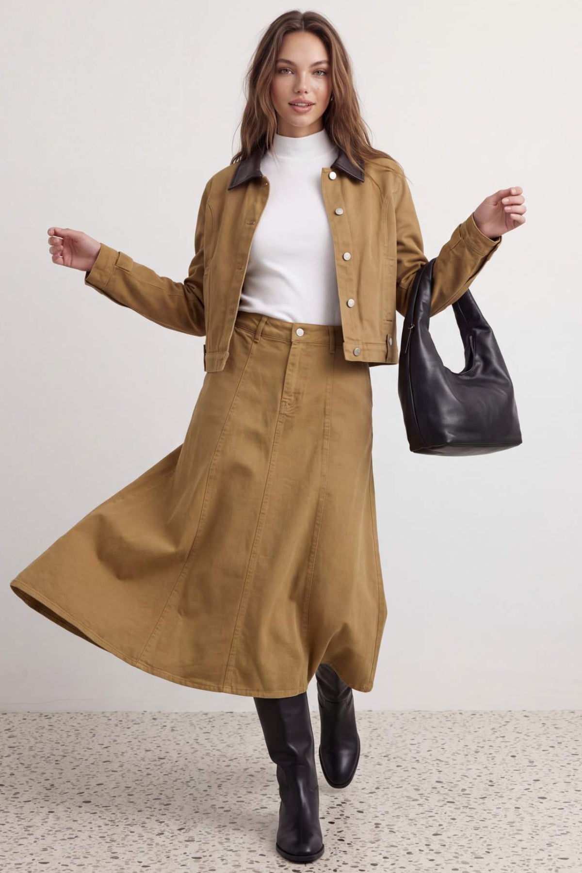 Suknje TWOAW27ET00065 - khaki [djesi-src-d1c14abbf6e94af8abbf7f0399d12dc1b40b87edf144b7c7c63a23702800f98d]