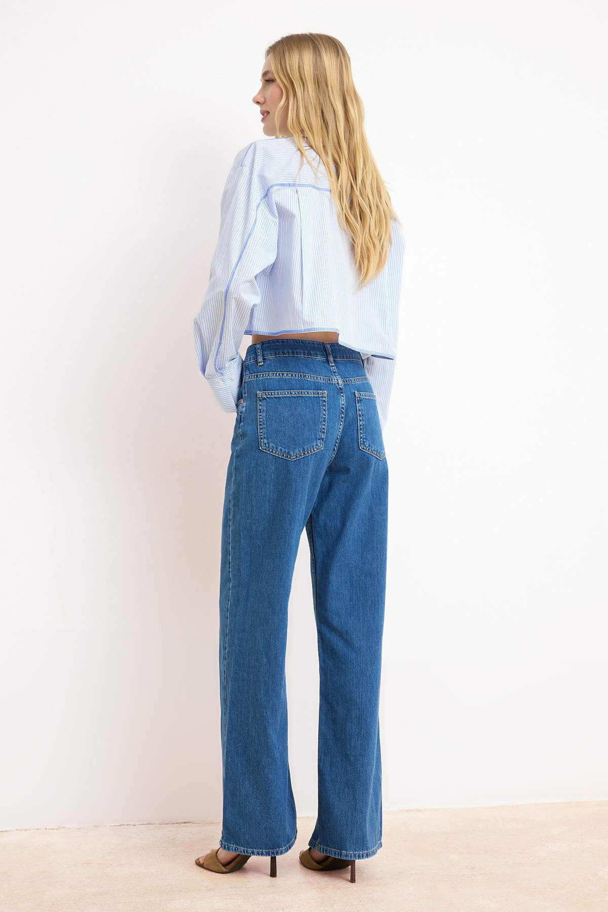 Farmerke TWOSS26JE00127 - plava