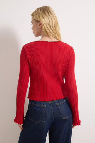 Bluze TWOAW26BZ00046 - crvena