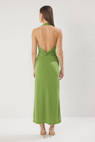 Haljine TWOSS25EL00676 - zelena