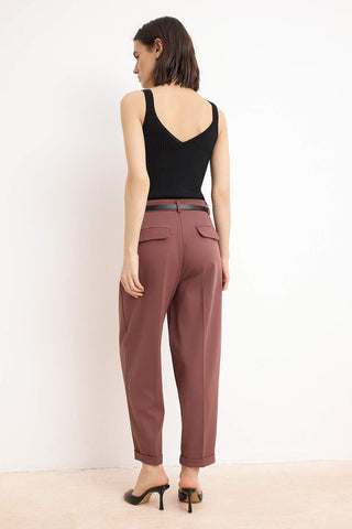 Pantalone TWOSS26PL00058 - bordo [djesi-src-42adee1d02736350987b078cf21c245faf5d1c796d65726d25cf90c1aa657027]