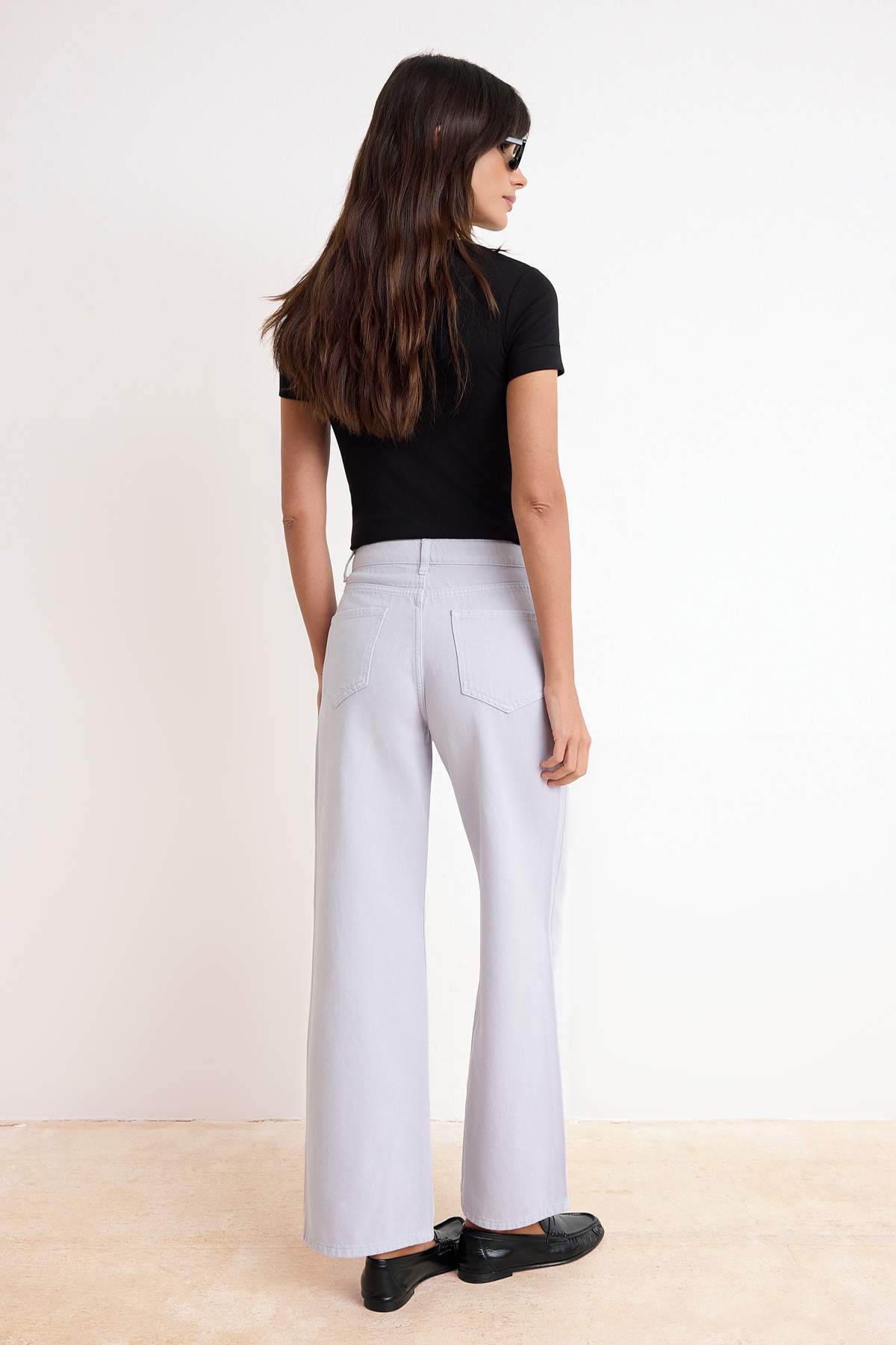 Farmerke TWOSS26JE00216 - lila