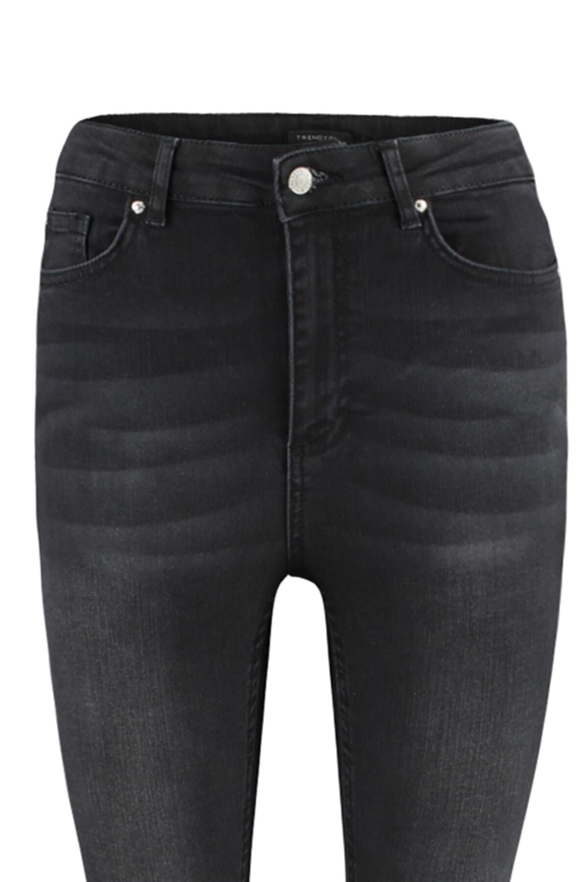 Farmerke TWOSS23JE00080 - crna