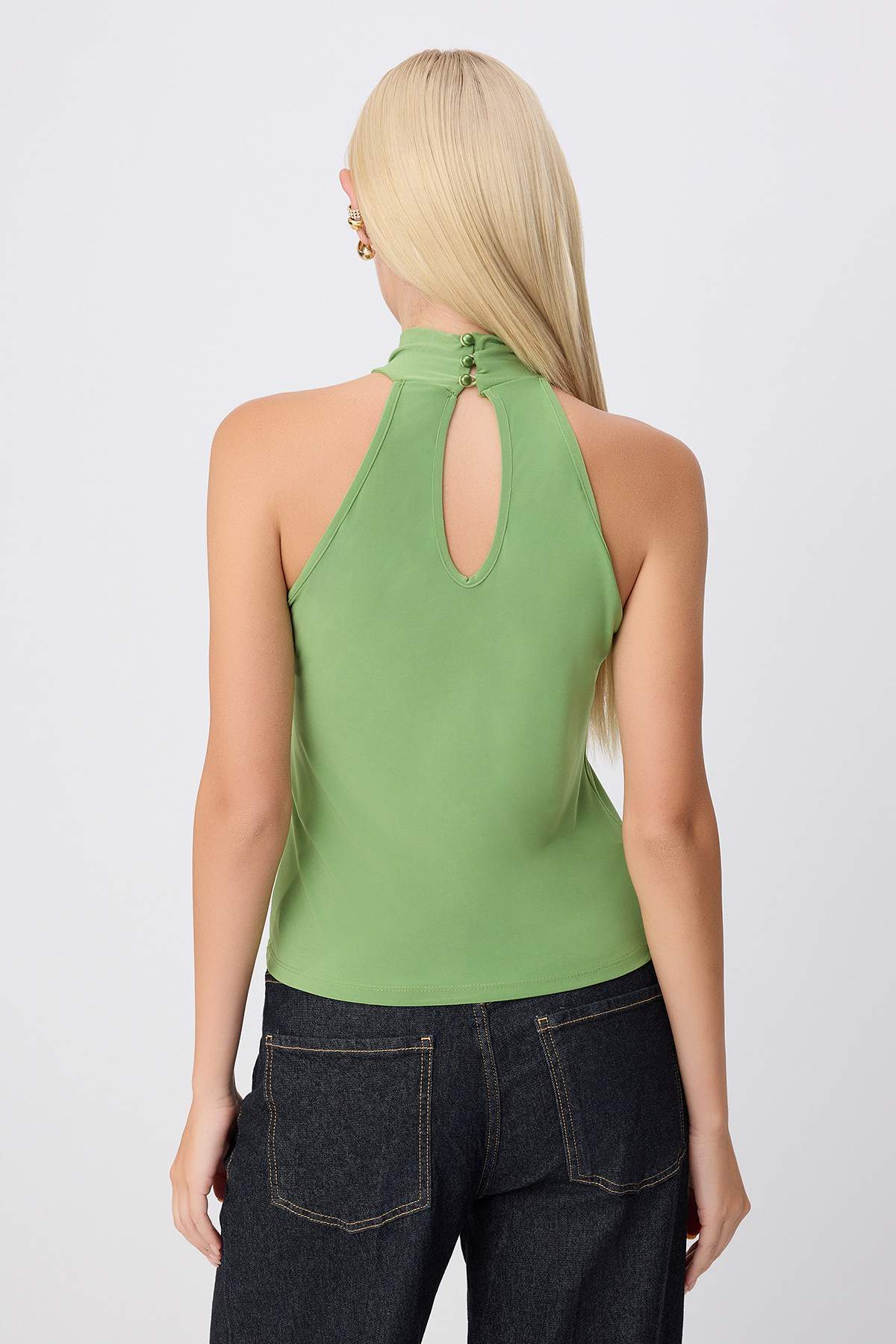 Bluze TWOSS23BZ00947 - zelena