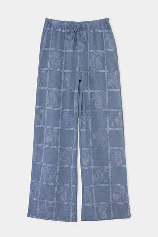 Pantalone TWOSS26AU00230 - plava