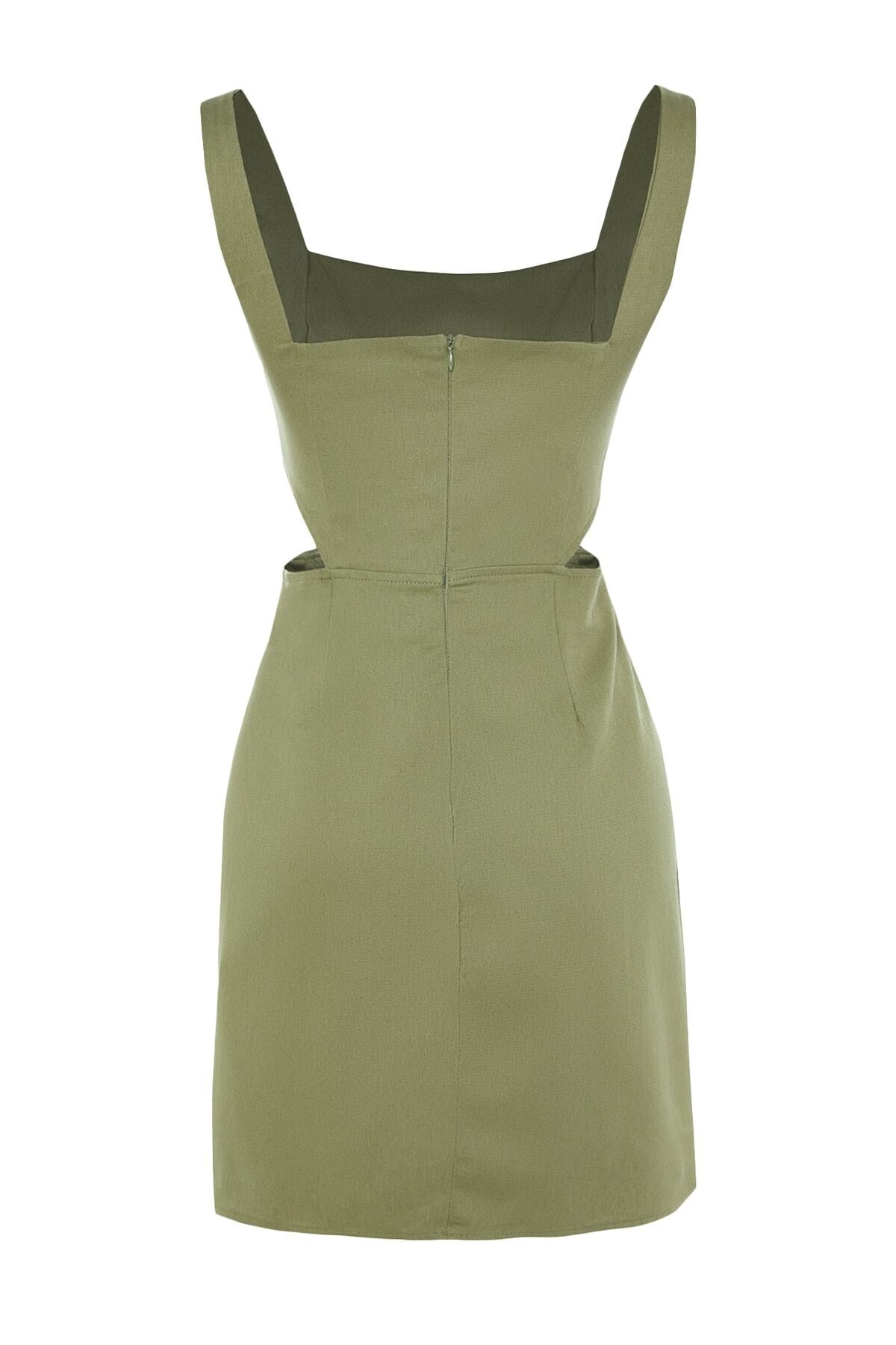 Haljine TWOSS23EL00596 - khaki