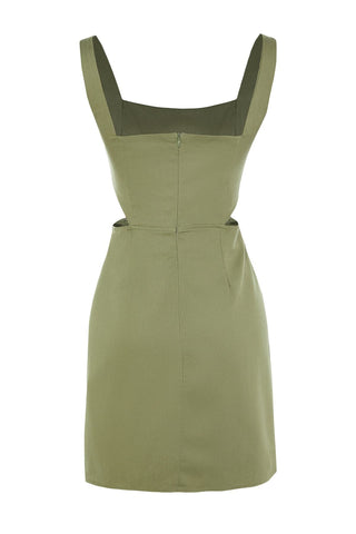 Haljine TWOSS23EL00596 - khaki