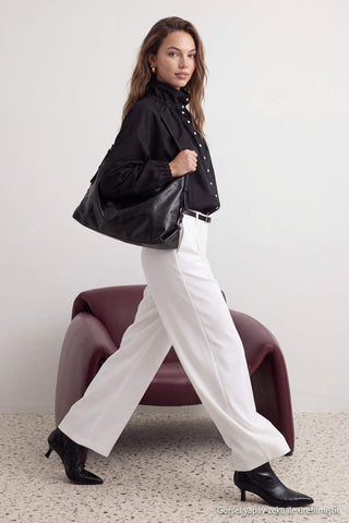 Pantalone TWOSS25PL00024 - bijela [djesi-src-da5307fb5dbc950bbc9a56b3e42dfd8d8f1ed1a11313ec41f3ac9aba9a68a4e9]