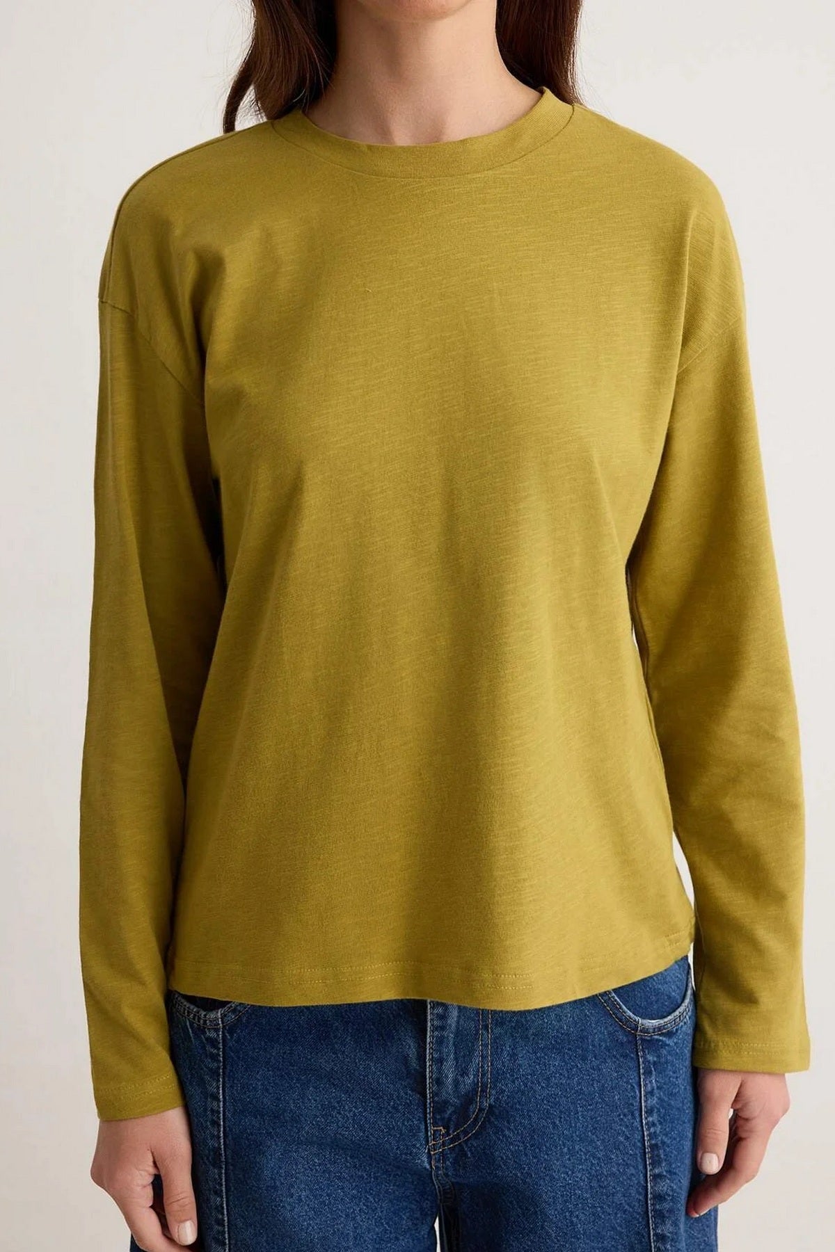 Majica TWOAW27TS00049 - khaki [djesi-src-3fbb346909fee67922086bbe35524bdf7ac2371f15663fe8525668f61e8b10d9]