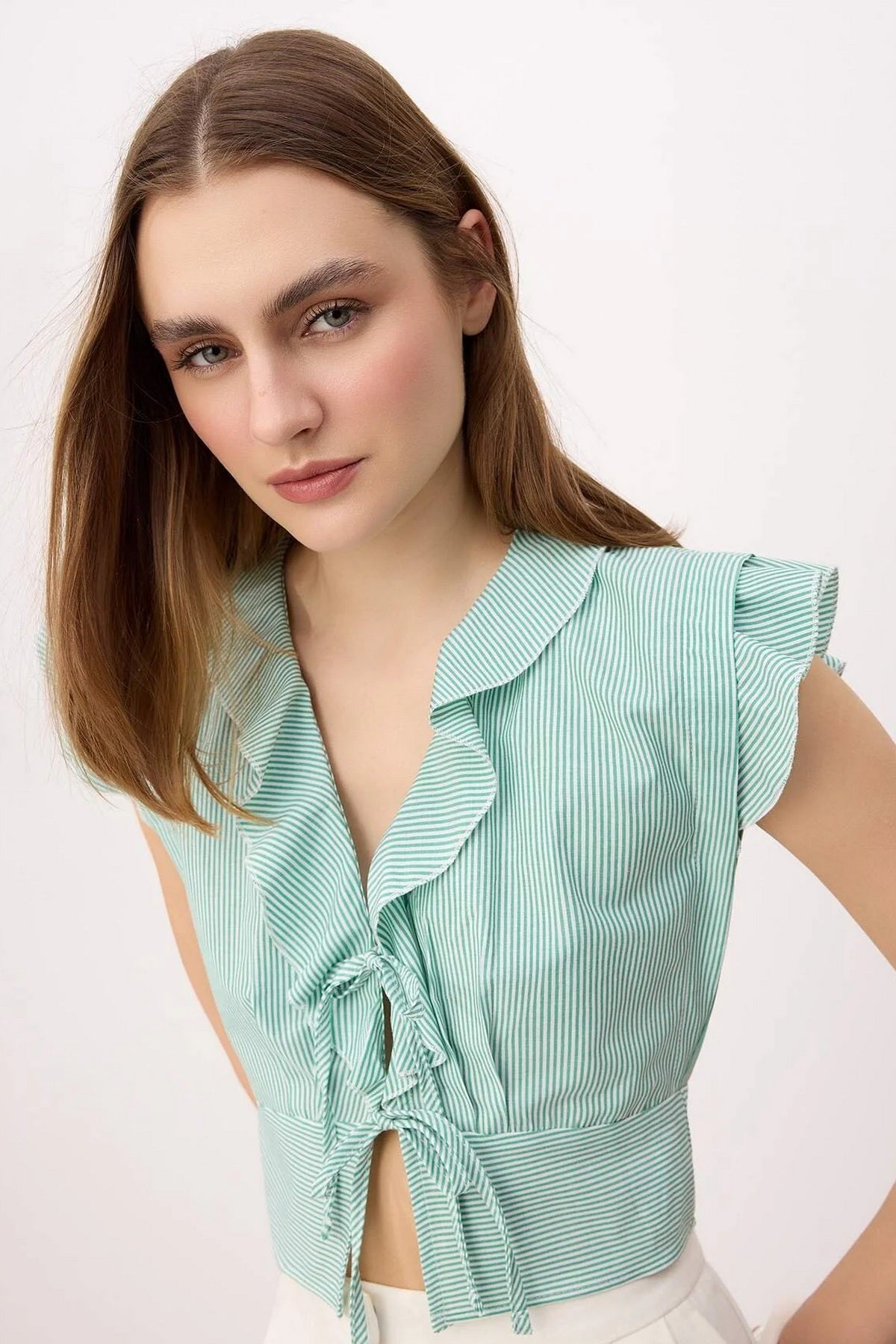 Bluze TWOSS25BZ00424 - zelena [djesi-src-2f5556ab93c2b5c8ececd7b5a5b8f39d52e832ddad87a826d899bdcafaca530d]