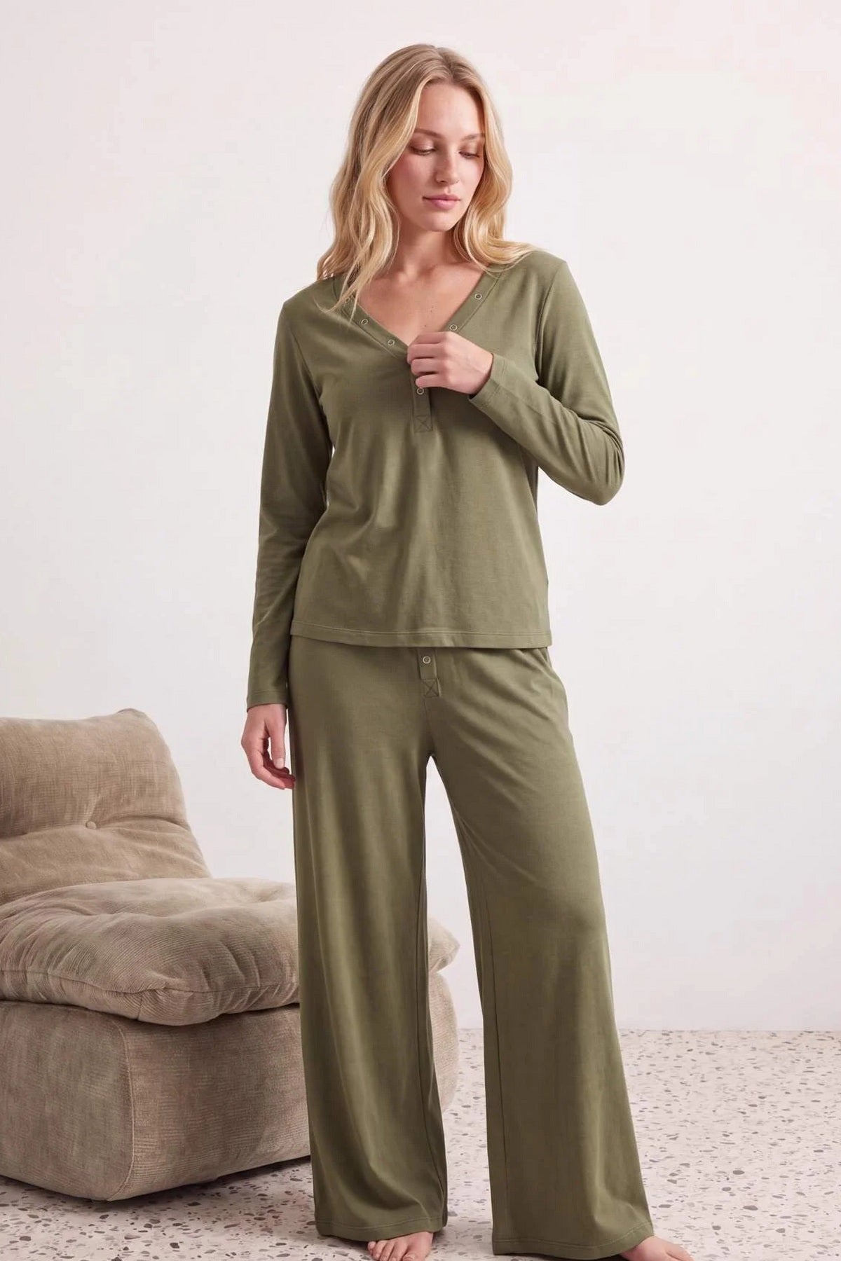 Pidžame THMAW27PT00235 - khaki [djesi-src-c9c0211a78e5383b8cbc98cc3a147e0c0cb225ac02e9a8bd4738a514cd3e41ec]