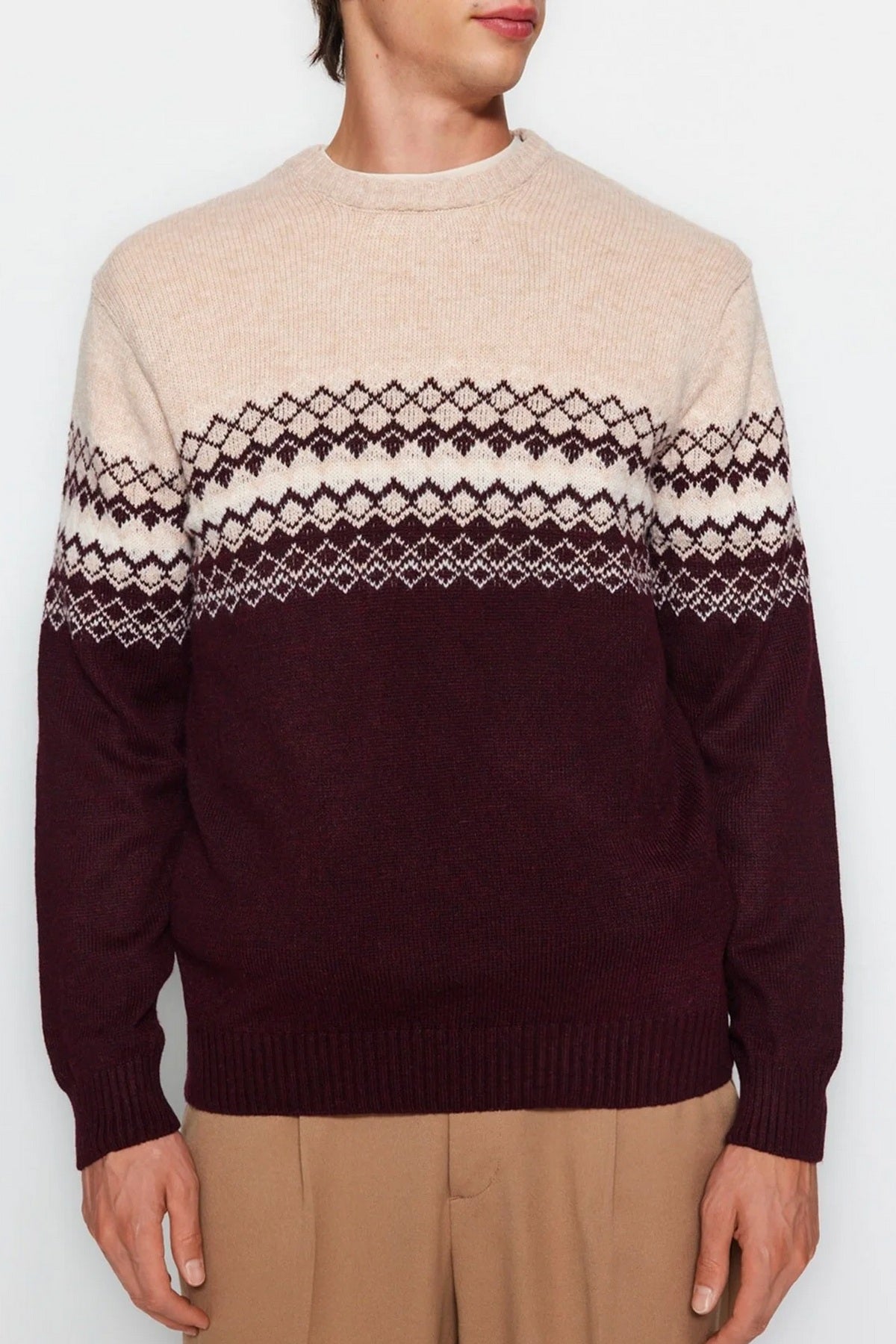 Dzemperi TMNAW21KZ0738 - bordo [djesi-src-247360e8f71458429b04dce728c79a60636237874b8e89622c3474e17cebedb4]