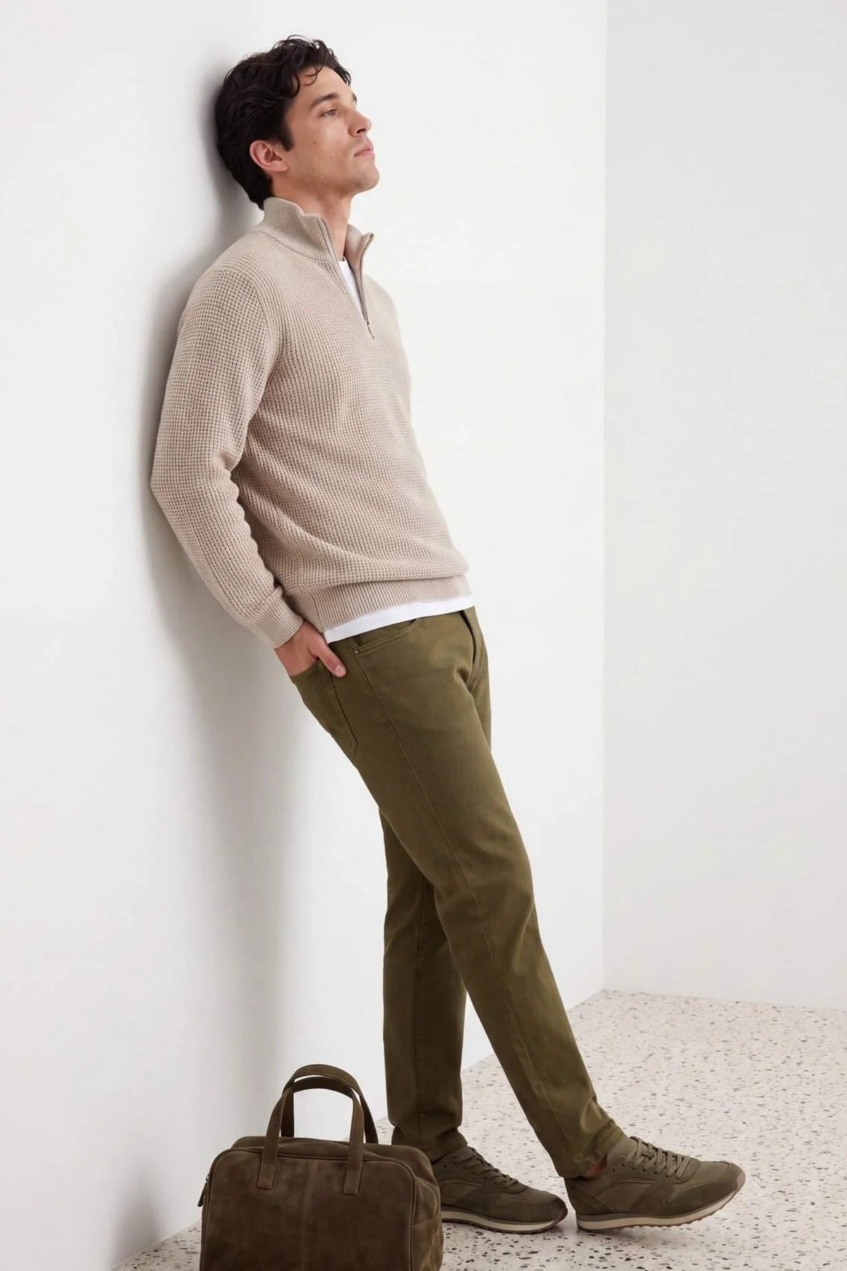 Pantalone TMNAW27PL00007 - khaki [djesi-src-f6773fe1e94a061de0a585d2787c1ca6543f91db38d0965600770194958ecf31]