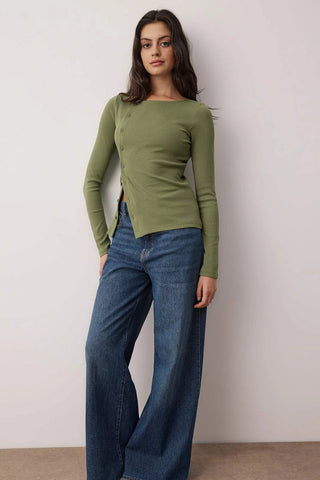 Bluze TWOAW26BZ00104 - khaki [djesi-src-f09d4dd3552ace13b304411f1dba87e78dae74f044200be52bead9586c9bf405]