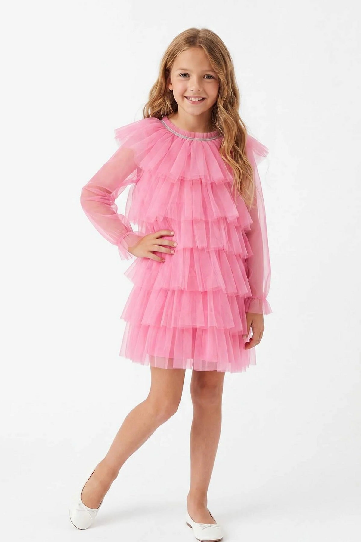 Haljina TKDSS26EL00044 - roze [djesi-src-d8f58cd92632d8a46cd683907e70e66fbbb6fbce4c643013d2317f8ae8613f0d]