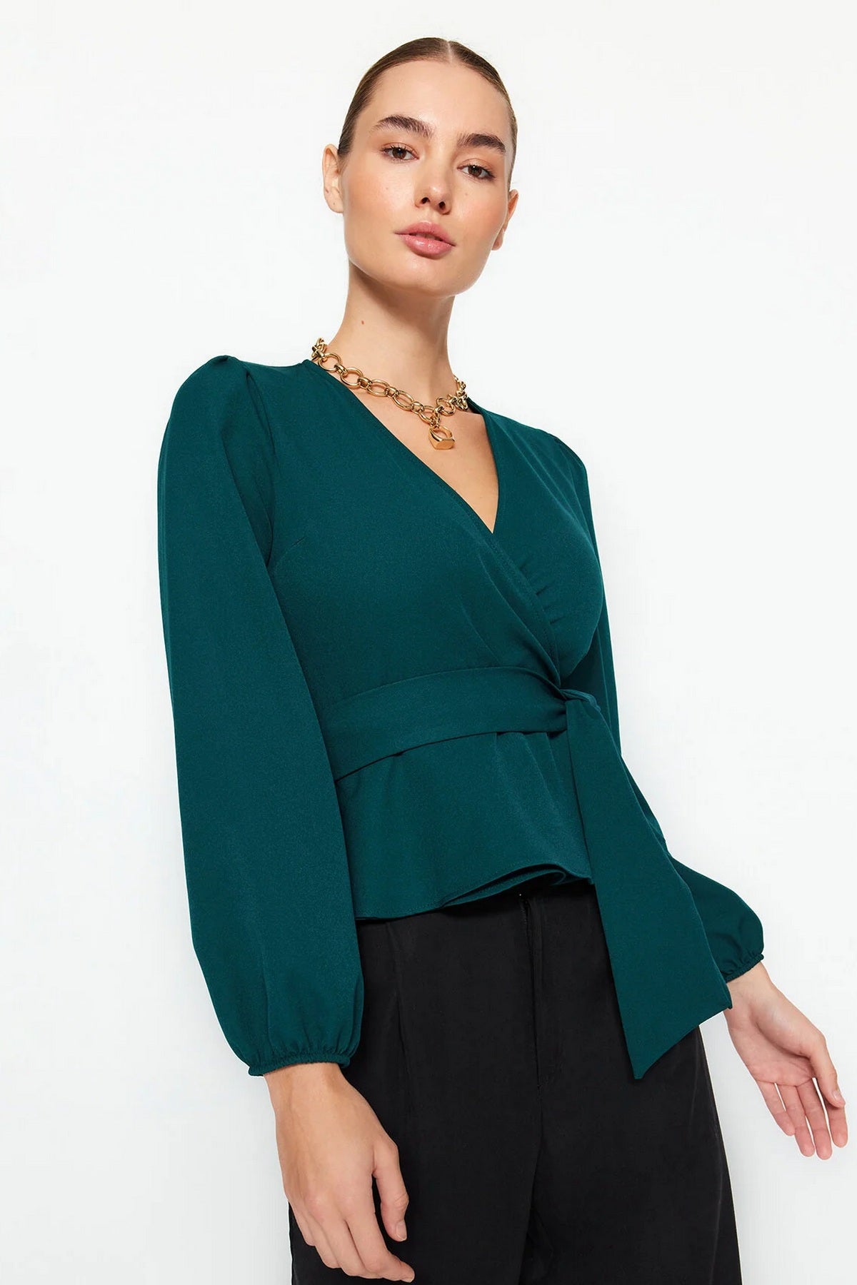 Bluze TWOAW20BZ1089 - zelena [djesi-src-65dd1edfc8802d3e3e99d902292d35be70b72432a8fc288eb135a257eac0980c]