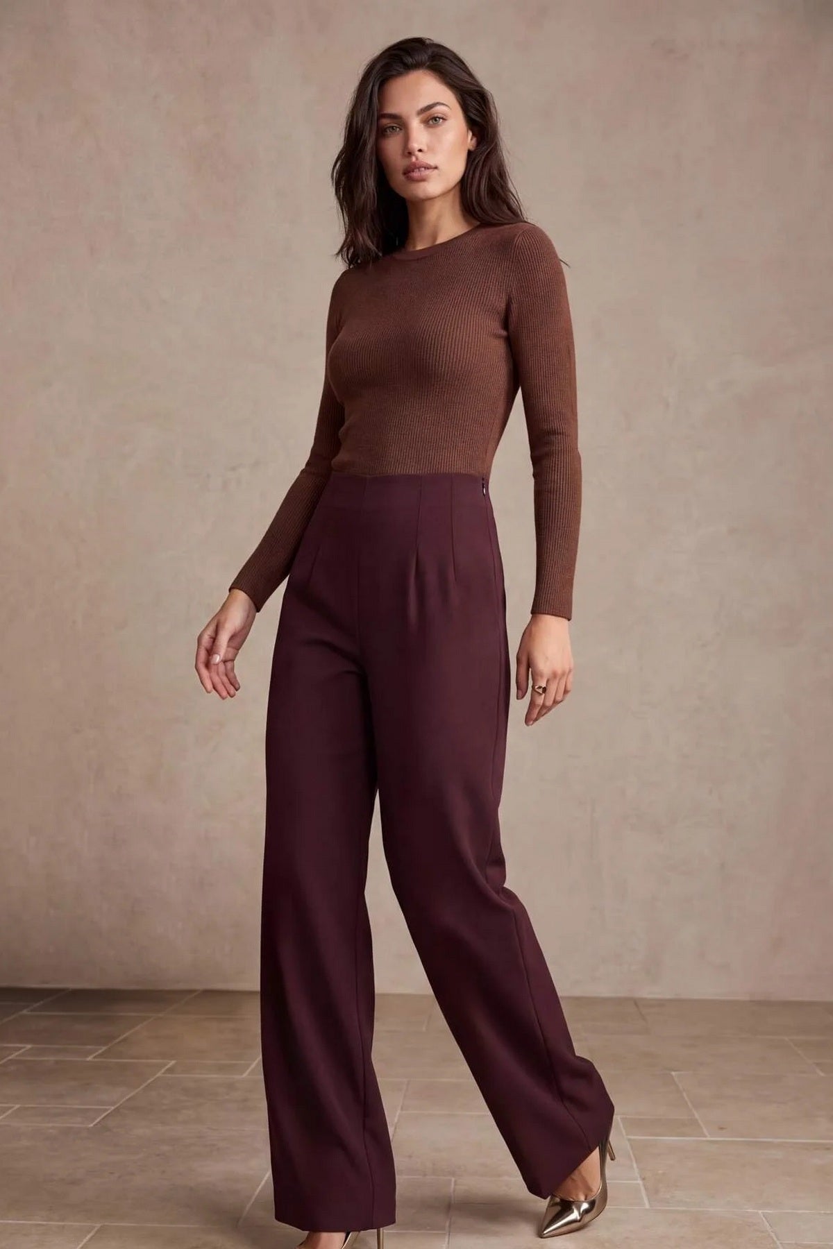 Pantalone TWOAW27PL00063 - šljive [djesi-src-4537d48ef00f333fdbc047b926b355ccc78c4c302300ea39ecc9f5ab9cadb777]