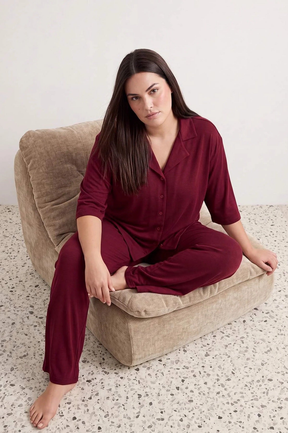 Pidžame TBBAW27AI00041 - bordo [djesi-src-c5944ee7e542111966650361e3b796df83b05232a71e832faafea4a10a92f6bc]
