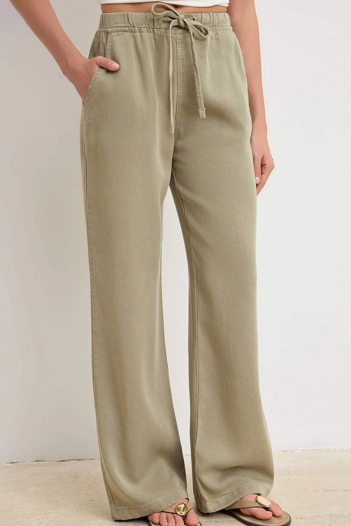 Jeans TWOSS24JE00203 - khaki [djesi-src-fce7d7c18af0d517df2a13b5a83a884561eccab1b1ab11c649b74201333292ff]