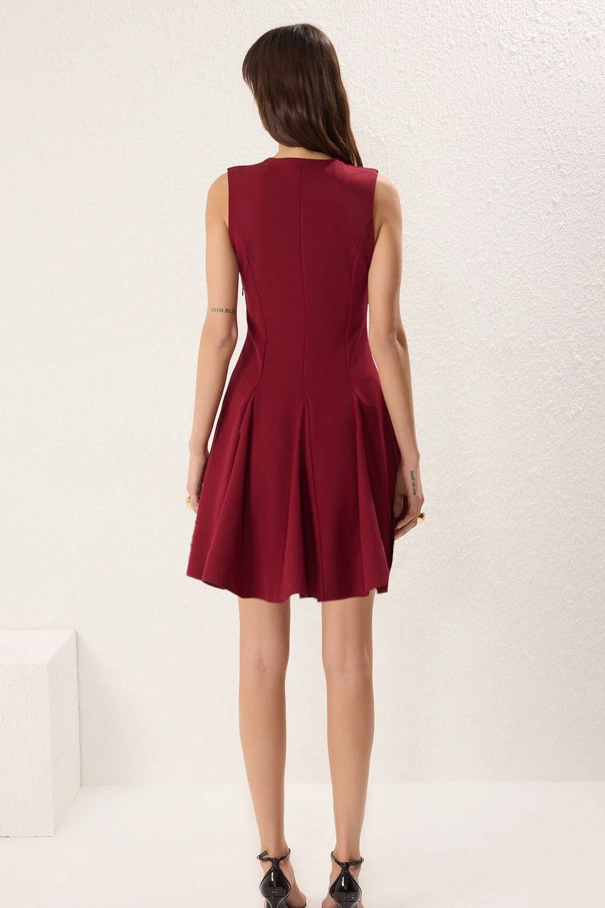 Haljine TWOSS25EL00747 - bordo [djesi-src-874e885bd38ec1973d53be600485888df055efaad6fe07313d0d653726aa7795]
