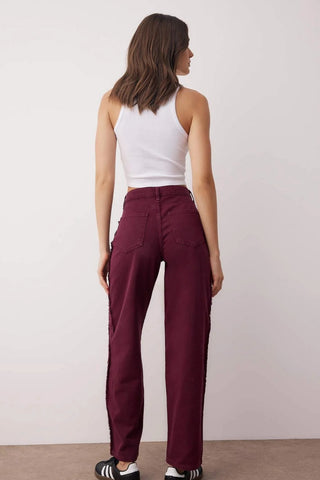 Farmerke TWOAW26JE00036 - bordo [djesi-src-3212422276887baf694566b7ab3f549e34d66e13402d60edd7f16dc5fb266fd3]