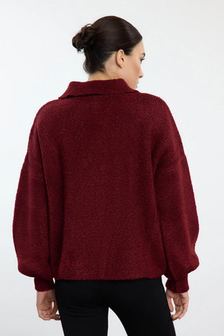 Kardigan TWOAW25HI00162 - bordo [djesi-src-5b8320c481f91028d2adac5efd28bbc295a428c74fbbd4c613f359407de4886d]