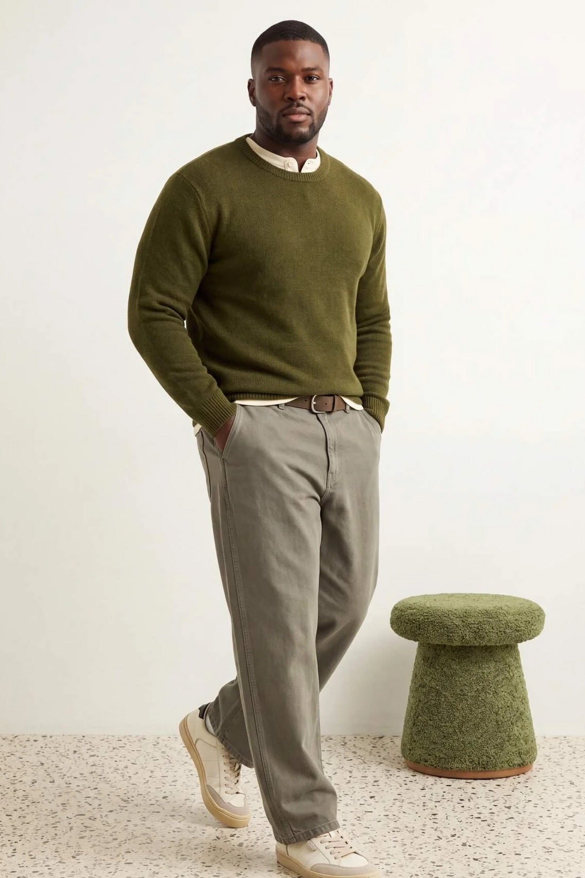 Dzemperi TMNAW27AN00005 - khaki [djesi-src-c20e9bbf7c0fe6b1242378559d106fd789813ccddb00c9e3d78dbc5fa1f254c0]