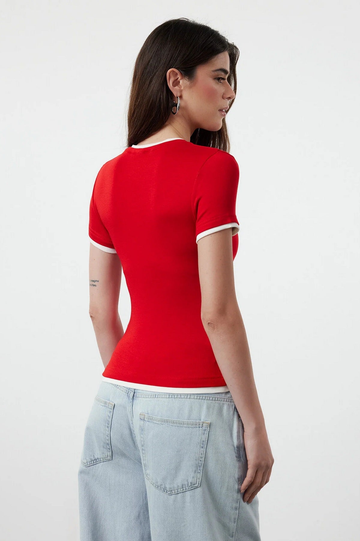 Majice TWOSS24TS00063 - crvena [djesi-src-a6929a563e0a2a8f0f6e60490703e761ea17d5f443a42d2badcee16b4d7619b0]