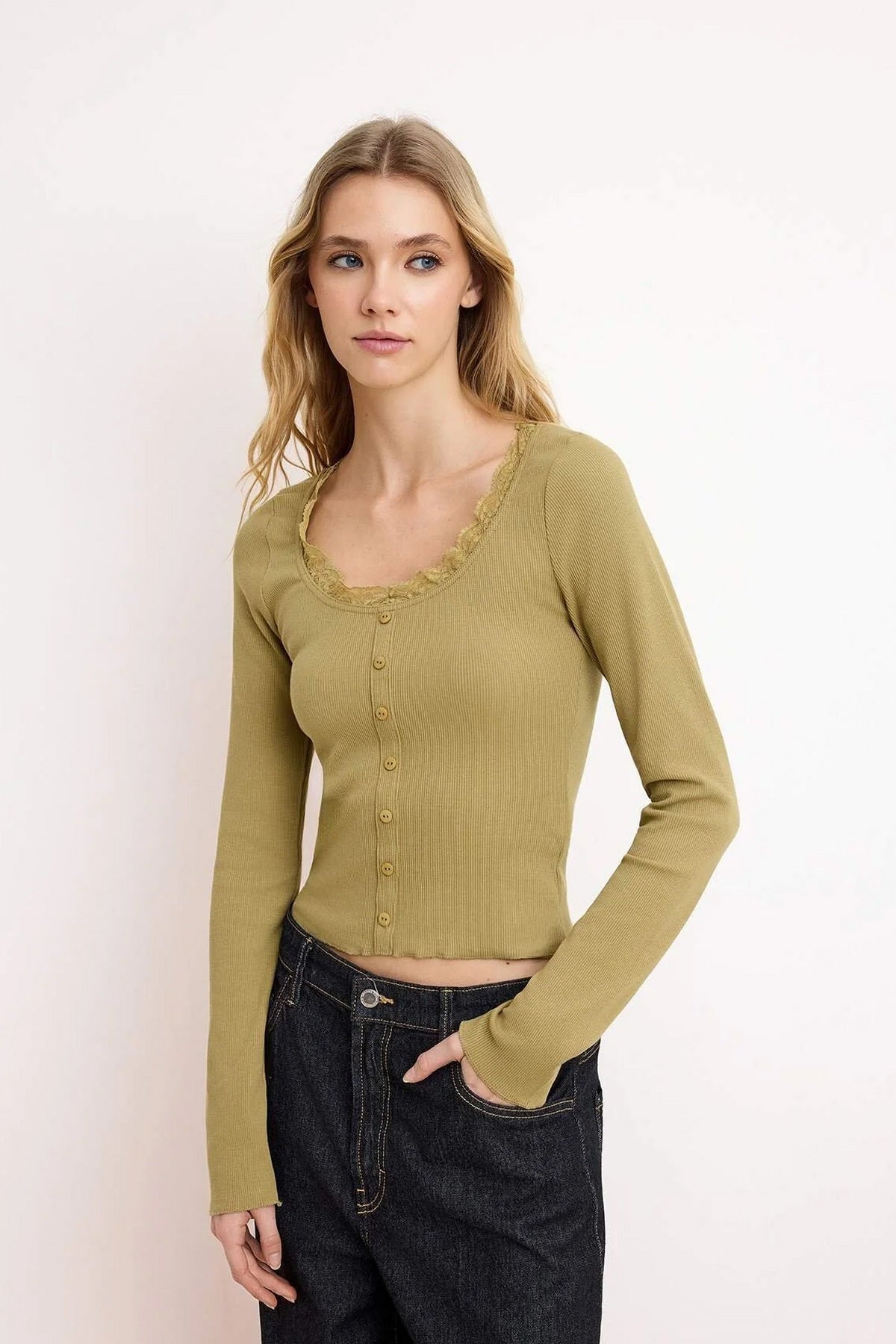 Bluze TWOSS26BZ00070 - khaki [djesi-src-cc2f31e400a9843800af67afacc917be1fe460b2297bf85020d06bcc55a12077]