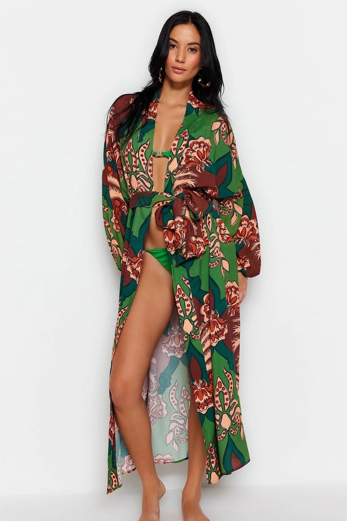 Kimono TBESS23KM00057 - braon [djesi-src-c6683f17413602ddcfe43207a39650e8c8ddcf14f836061ff7674908104709b9]