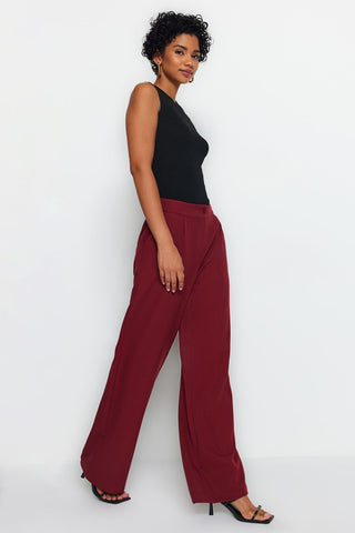 Pantalone TWOAW22PL0139 - bordo [djesi-src-655b76c13c74f4776db1017eefab0011c583ea21f4bcc89891f1671376e51cbb]
