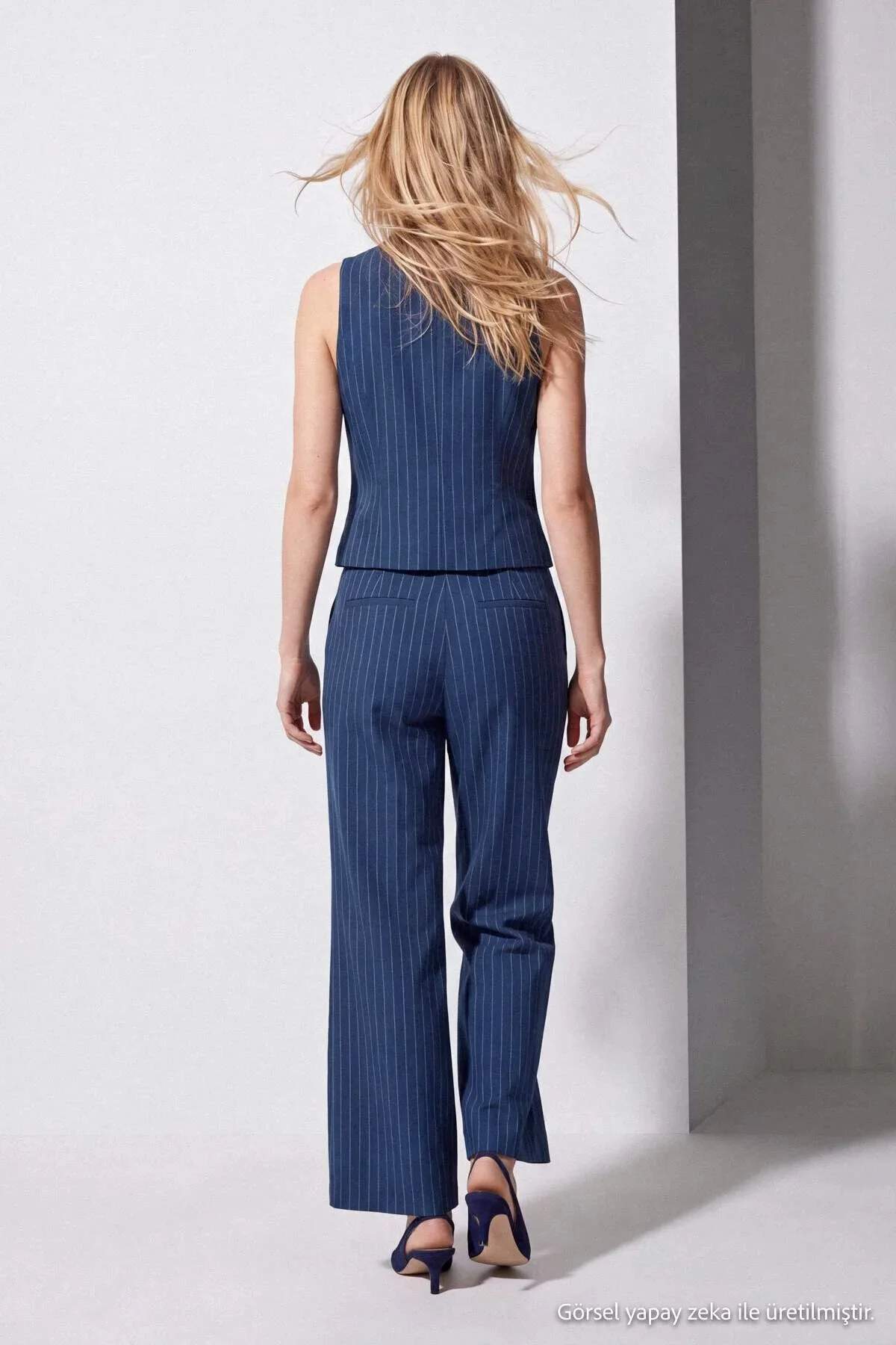 Pantalone TWOAW27AU00100 - teget