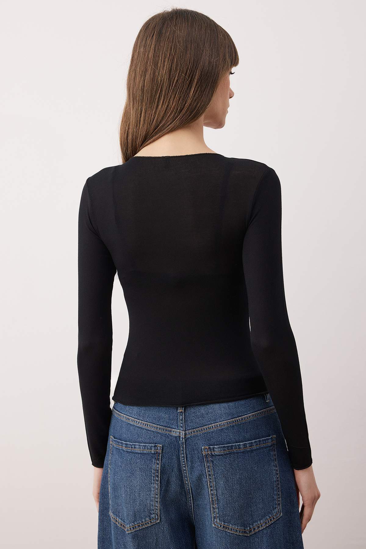 Bluze TWOAW26BZ00306 - crna