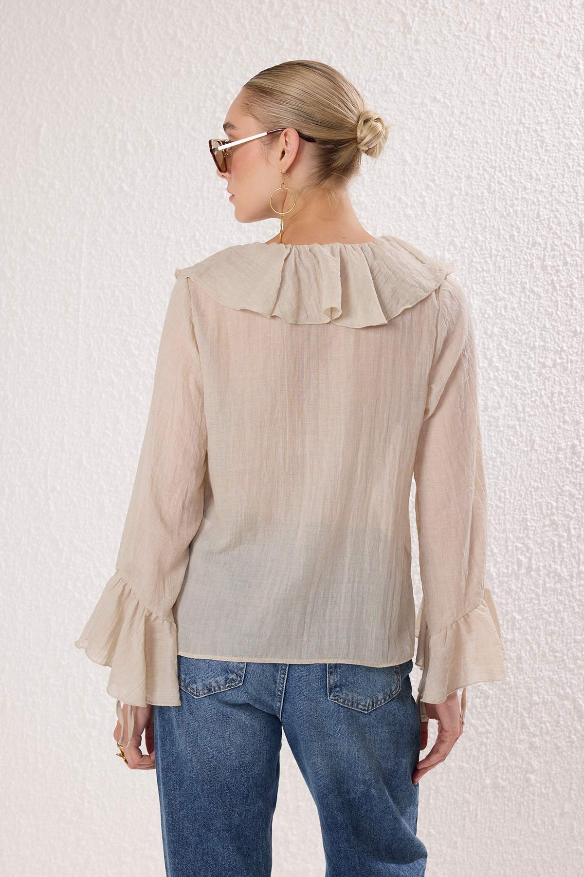 Bluze TWOSS25BZ00551 - bež