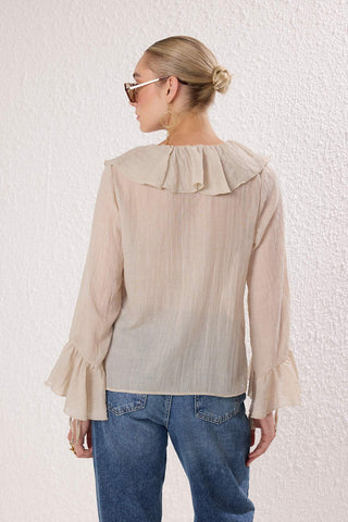 Bluze TWOSS25BZ00551 - bež