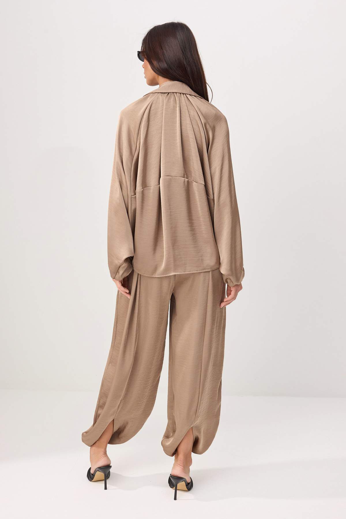 Pantalone TWOAW26AU00114 - vizon
